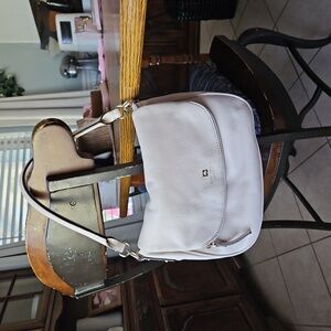 Kate Spade Ivory Rounded Flap Crossbody